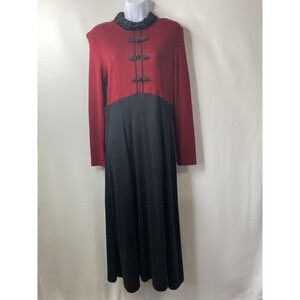 Expo Womens Vintage Victorian Dress Size 14 Christmas Holidays New Years Party